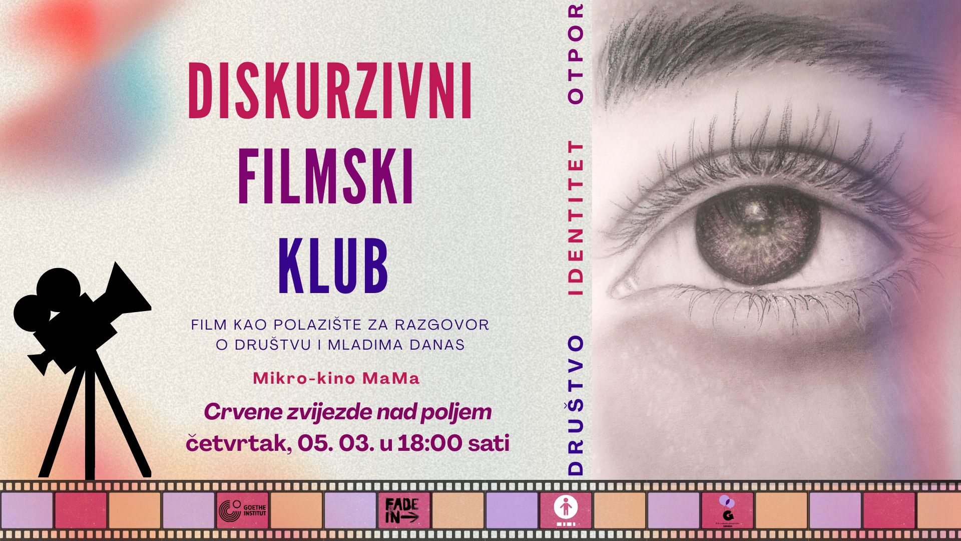 Diskurzivni filmski klub: društvo, identitet i otpor