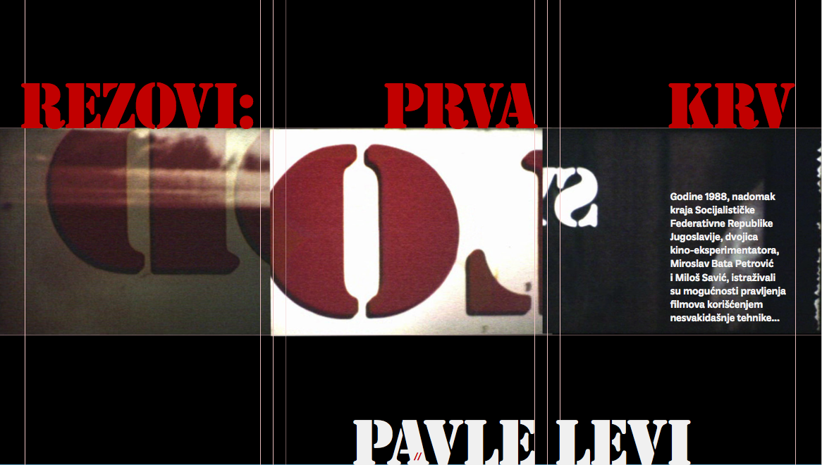 Pavle Levi • Rezovi — prva krv